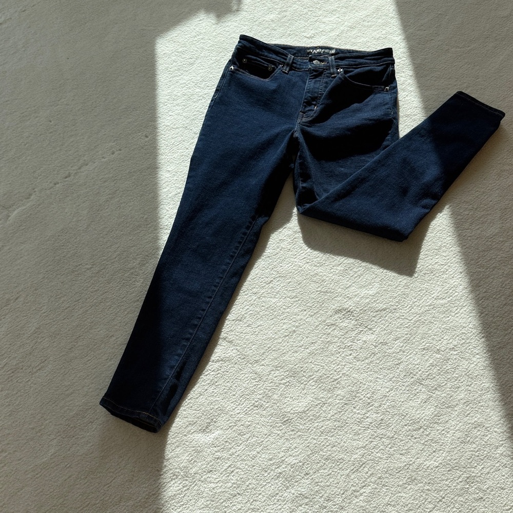Lauren Ralph Lauren Dark Wash Skinny Jeans – Size 6 - Picture 6 of 10